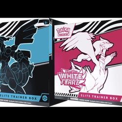 Pokemon Black Bolt and White Flare ETB