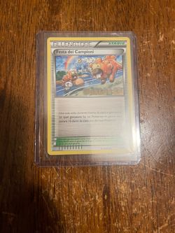 Pokemon WORLD CHAMPIONSHIP 2013 Champions Festival 2013 Promo ITALIAN BW95
