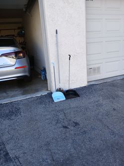 Brand New Broom with Dust pan