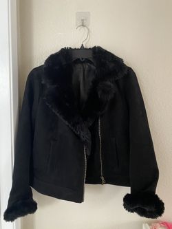 Faux Suede Jacket 