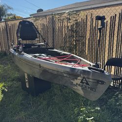 Modified Ascend D10T Fishing Kayak