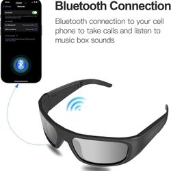 Smart Glasses, UV Protection and Voice Control