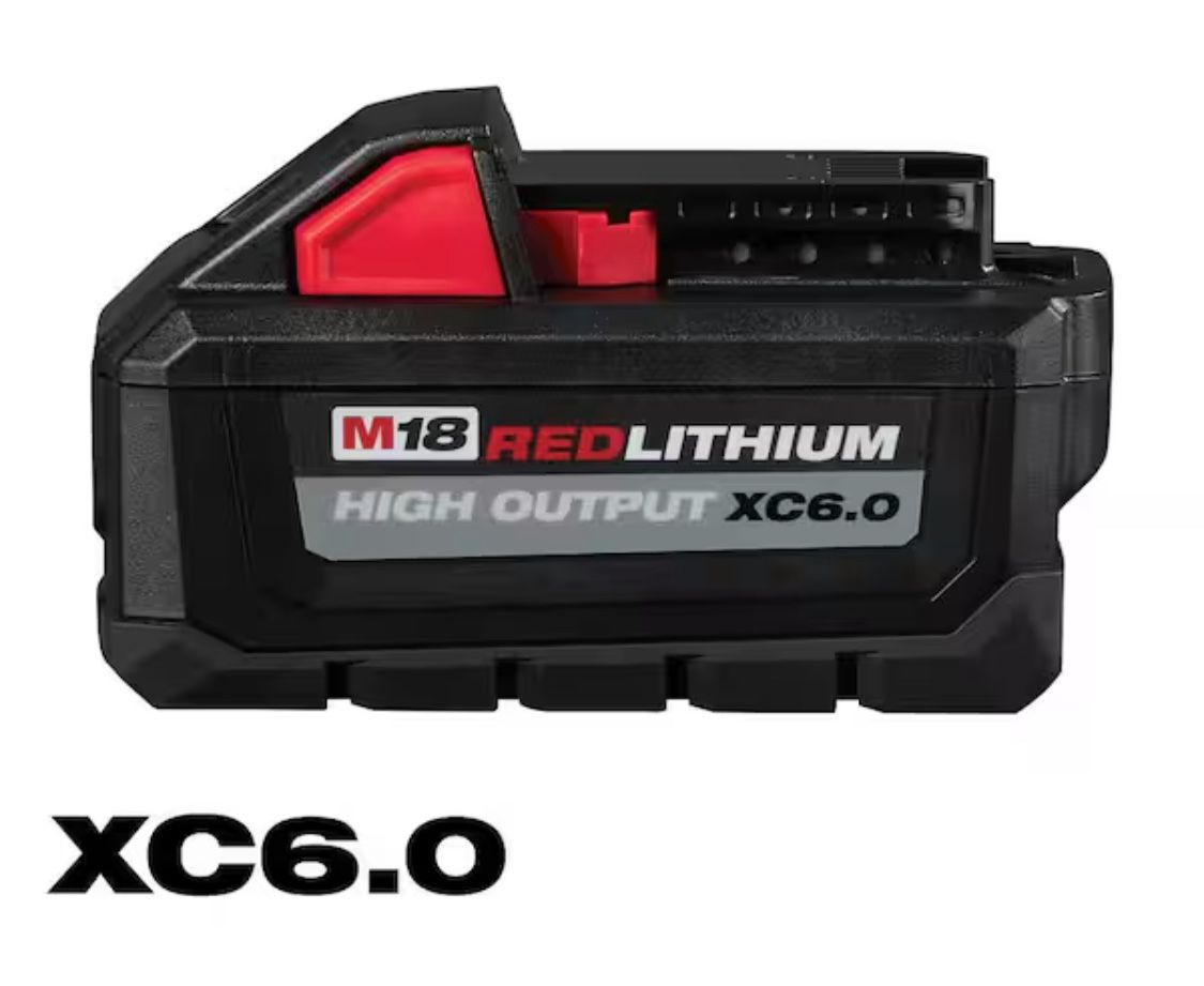 M18 18-Volt Lithium-Ion High Output Battery Pack 6.0Ah