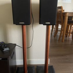 Polk audio Tsi100 W/ Stands And Center Ch 