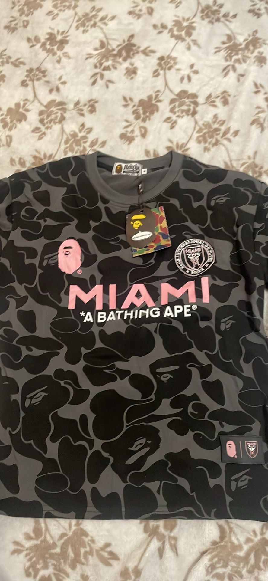 Inter Miami X Bape Jersey It’s A Size m But It Fits Like A Size s It’s Short Sized Down