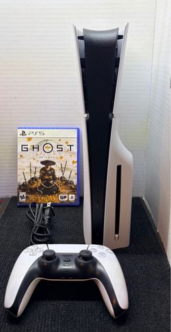 Sony PS5 Slim Disc 1TB CFI-2115 + DualSense Controller + Ghost of Yotei