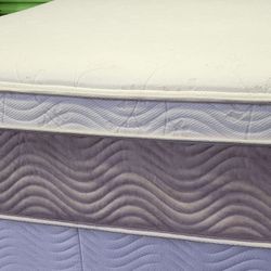 Queen Size Latex Mattress- Box Spring &Bed Frame Optional 