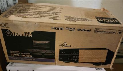 Yamaha HTR-4065 5.1 Channel Home Theater AV Receiver New Refurbished