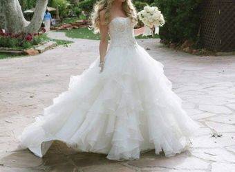 Oleg Cassini Wedding Dress Size 4