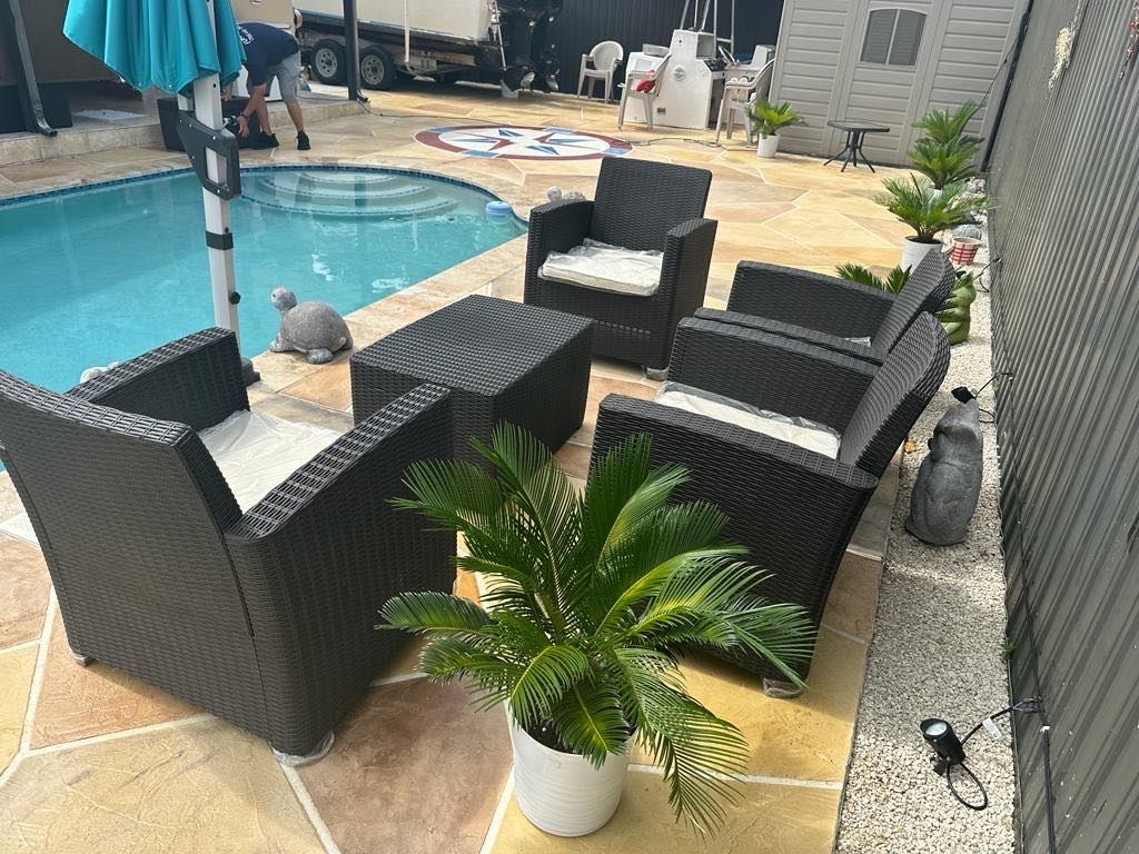 Modern Patio Furniture New The Box