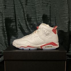 Air Jordan 6 Red Oreo Sizes 4y And 5y