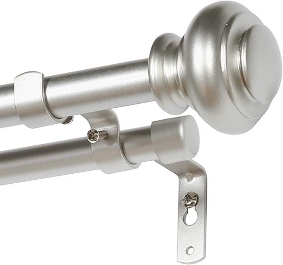 NEW DOUBLE CURTAIN ROD 