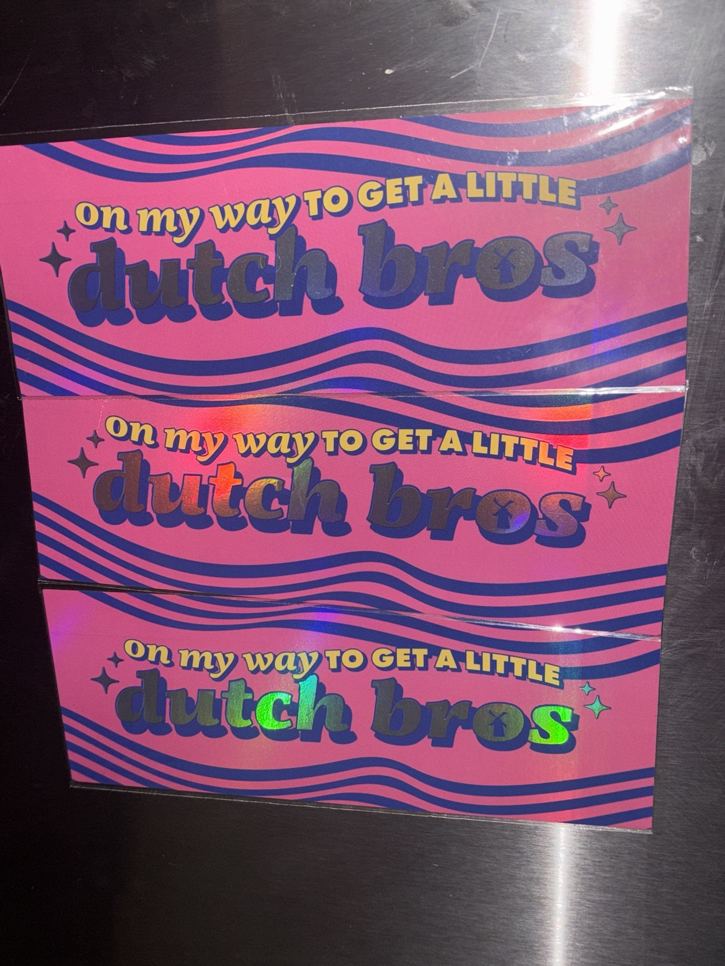 Dutch Bros Car Magnet