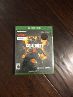Sealed Black Ops 4 Xbox One game