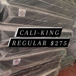 Cali-King Regular Mattress Set 