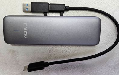 ADKO M.2 NVMe/SATA SSD Enclosure – USB 3.1