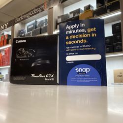 Canon PowerShot G7 X Mark III Digital Camera (Located In Downey, CA)