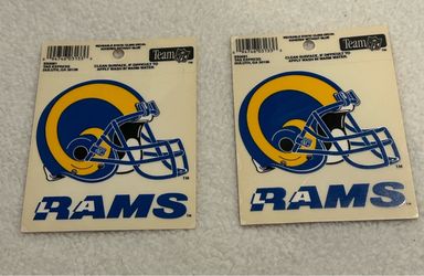 LA Rams NFL Static Cling Decals – Set of 2