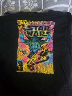 Star Wars Darth Vader Comic Cover Graphic Tee