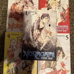 Noragami Manga 1-5