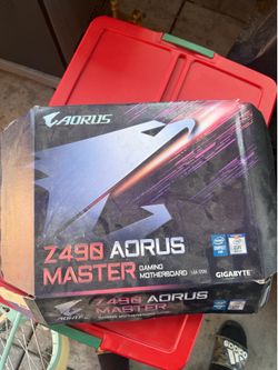 Z490 Aorus Master gaming Motherboard