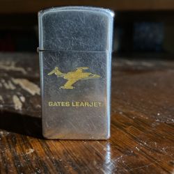 Vintage Gate, Learjet Zippo Lighter