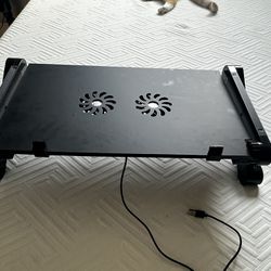 Laptop Shelf With Cooling Fans