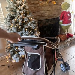 Dog Stroller and Water Bowl