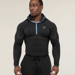 Gymshark Onyx Hoodie Size m