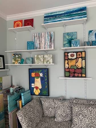 Rubberermaid White Shelving