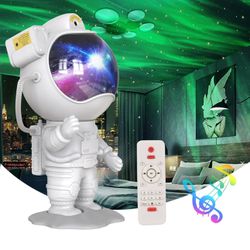 Astronaut Galaxy & Star: Moon Lamp, Nebula Night Light with Timer & Remote - Perfect Gift!”