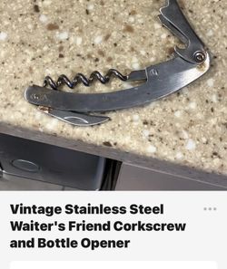 Waiter Cork Screw N Bottle Opener 