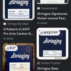 Strange Joy Guitar Strings