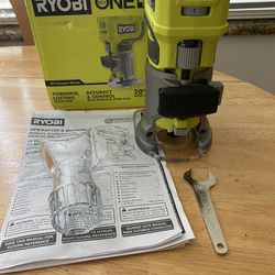 Ryobi 18V Compact Router Collet 1/4”. Tool Only 