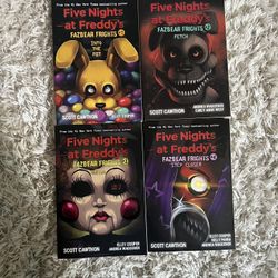 Five Nights At Freddys Books 1-4 