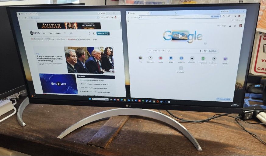 LG 29" Ultra Wide Monitor