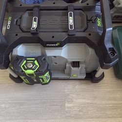 Ego 56 v lithium ion battery charging station