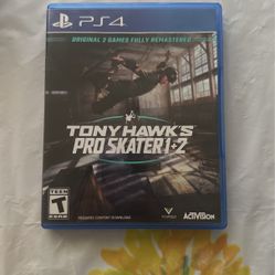 Tony Hawks 1+2 PS4