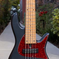 Fodera Emperor Standard Classic – Charcoal Frost Metallic Finish w/ Matching Headstock