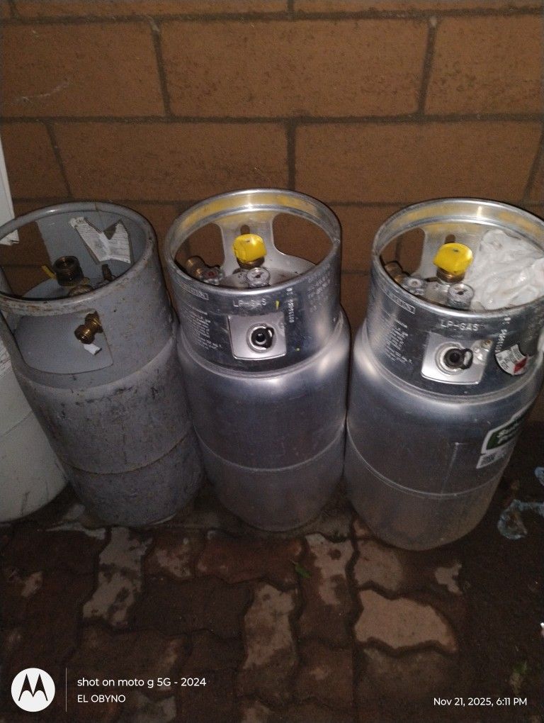 Propane Tanks Full