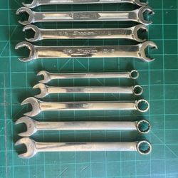 Snap-On USA Wrench Sets Flare Nut Line Wrench & Combination