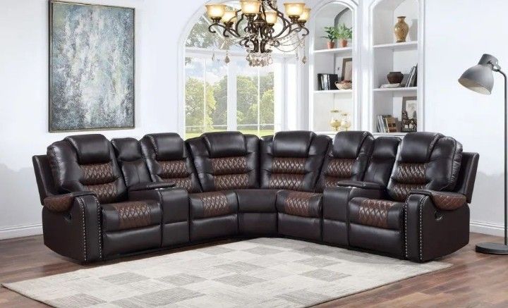🔥Premium Quality~Brand New Leather Sofa For Sale.
