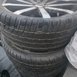 Tires Set 295 35 R24