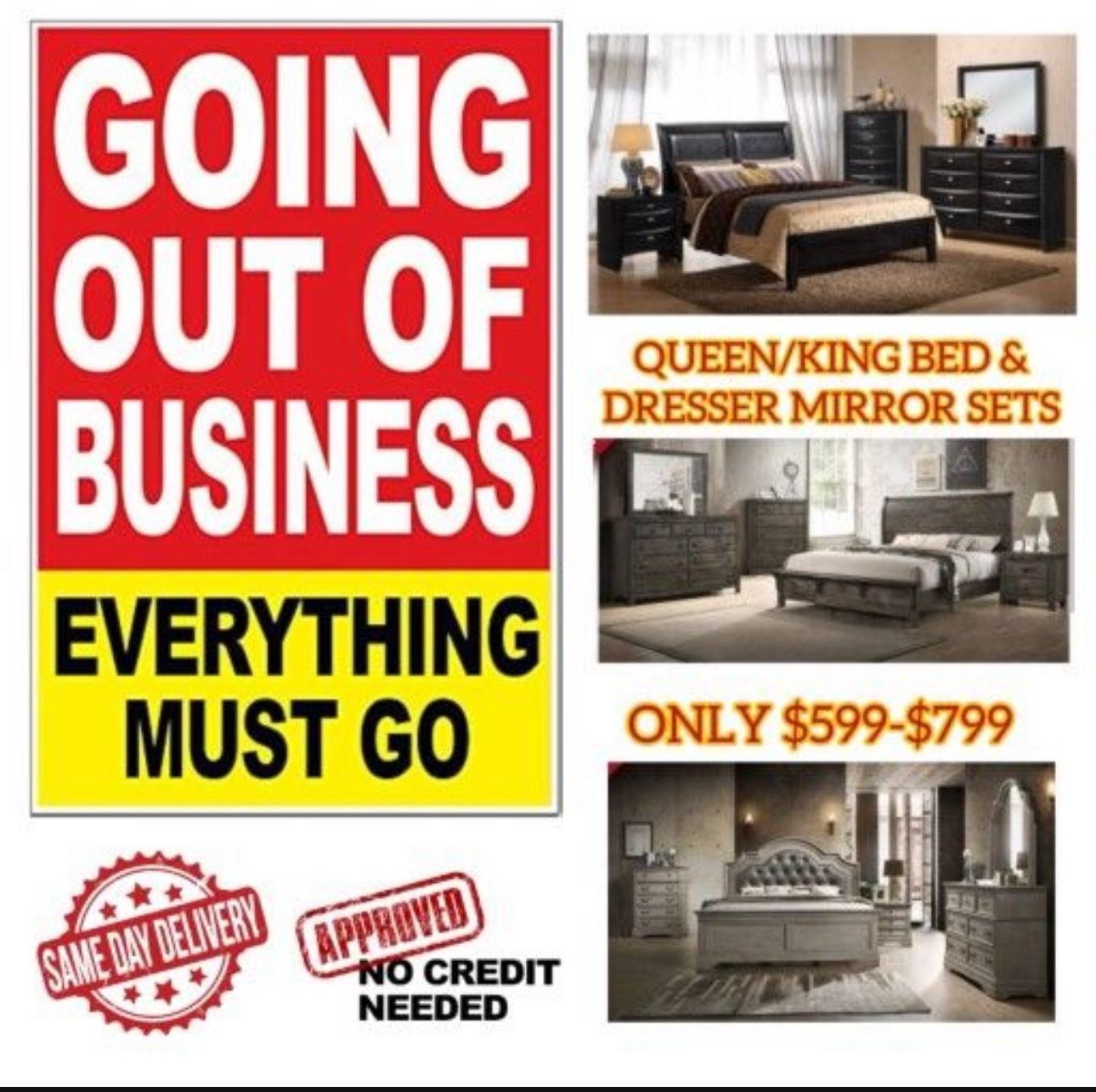 GOING OUT OF BUSINESS SALE! IN STOCK SAME DAY DELIVERY 🚚 EASY FINANCING