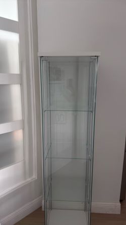 IKEA glass shelves