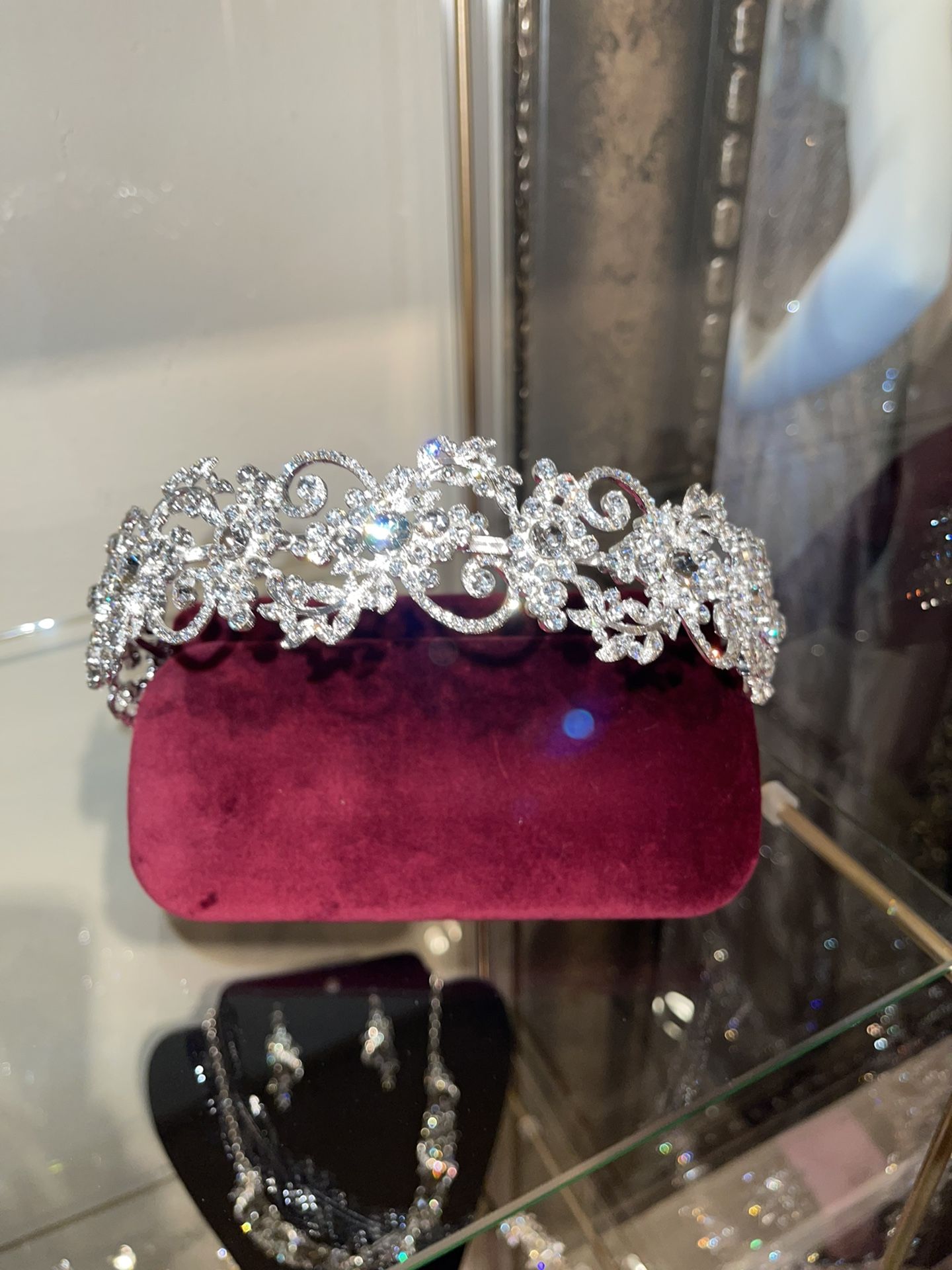 Swarovski Crystal Crown Corona Tiara