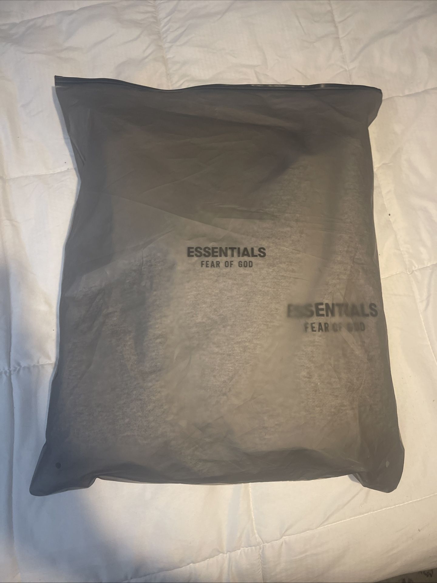 Fear Of God Essentials Fleece Hoodie Light Heather Grey