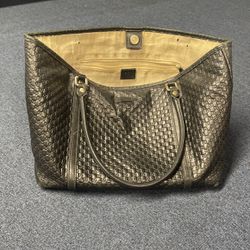 Black Authentic Gucci Tote Bag