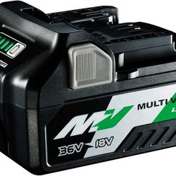 Hitachi And Metabo New 36 / 18 Multi Volt Battery 8 Ah / 4Ah