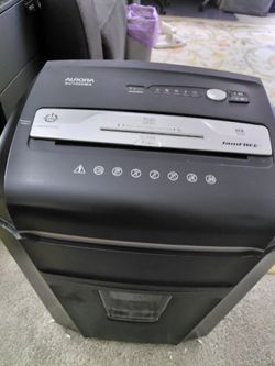 Aurora Heavy-Duty Micro-Cut Paper Shredder — Like New